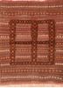 Kilim Brown Square Hand Knotted 37 X 45  Area Rug 100-76440 Thumb 0