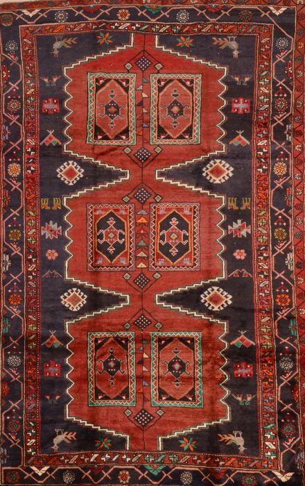 Kelardasht Blue Hand Knotted 63 X 98 Area Rug 100-89860 Image 0