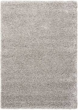 Nourison Amore Grey Rectangle 5x7 ft Polypropylene Carpet 96034