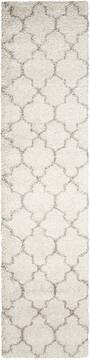 Nourison Amore Beige Runner 10 to 12 ft Polypropylene Carpet 96076