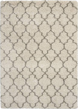 Nourison Amore Beige Rectangle 4x6 ft Polypropylene Carpet 96079