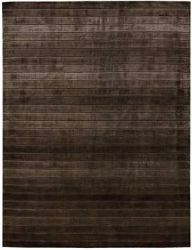 Nourison Aura Brown Rectangle 5x8 ft Lucxelle Carpet 96368