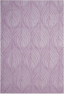 Nourison CONTOUR Purple Rectangle 8x10 ft polyester Carpet 97113