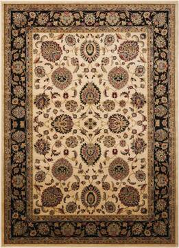 Nourison Delano Beige Rectangle 4x6 ft Polypropylene Carpet 97408