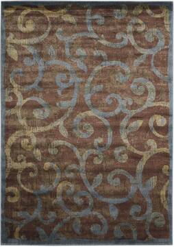 Nourison Expressions Multicolor Rectangle 5x7 ft Polyester Carpet 97833