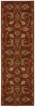 Nourison India House Red Runner 6 to 9 ft Wool Carpet 99063
