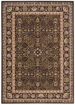 Nourison Antiquities Brown Rectangle 10x13 ft Polypropylene Carpet 99779