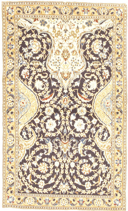 Nain Blue Hand Knotted 311 X 68  Area Rug 100-10551 Image 0