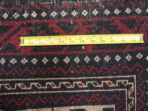 Baluch Beige Hand Knotted 35 X 66  Area Rug 100-10573 Image 7