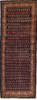 Hamedan Blue Runner Hand Knotted 35 X 911  Area Rug 100-10868 Thumb 0