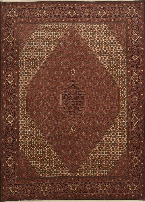 Bidjar Cream Hand Knotted 83 X 116  Area Rug 100-10986 Image 0