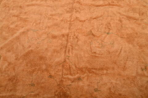 Oushak Beige Hand Knotted 100 X 128  Area Rug 100-105893 Image 10