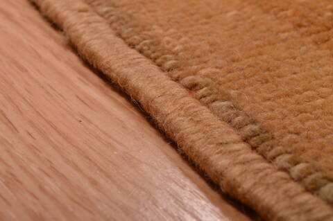 Oushak Beige Hand Knotted 100 X 128  Area Rug 100-105893 Image 16