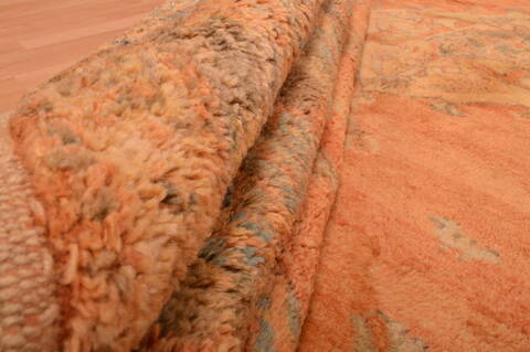 Gabbeh Beige Hand Knotted 104 X 134  Area Rug 100-105894 Image 16