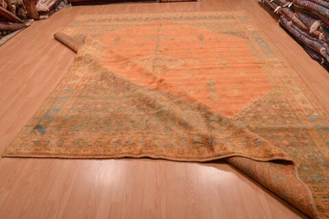 Gabbeh Beige Hand Knotted 104 X 134  Area Rug 100-105894 Image 18