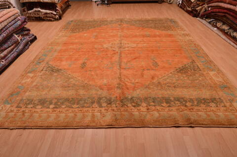 Gabbeh Beige Hand Knotted 104 X 134  Area Rug 100-105894 Image 4