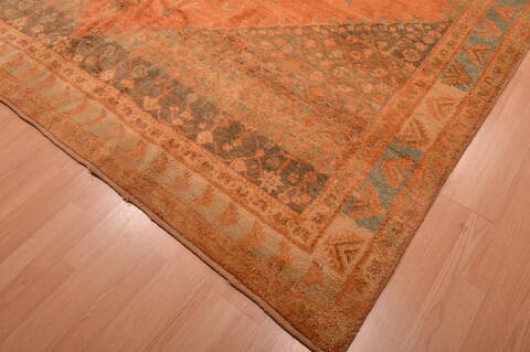 Gabbeh Beige Hand Knotted 104 X 134  Area Rug 100-105894 Image 7