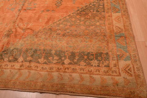Gabbeh Beige Hand Knotted 104 X 134  Area Rug 100-105894 Image 8