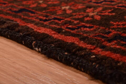 Baluch Beige Hand Knotted 30 X 48  Area Rug 100-105909 Image 9