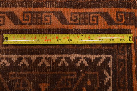 Baluch Brown Hand Knotted 30 X 47  Area Rug 100-105911 Image 13