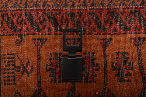 Baluch Brown Hand Knotted 30 X 47  Area Rug 100-105923 Image 17