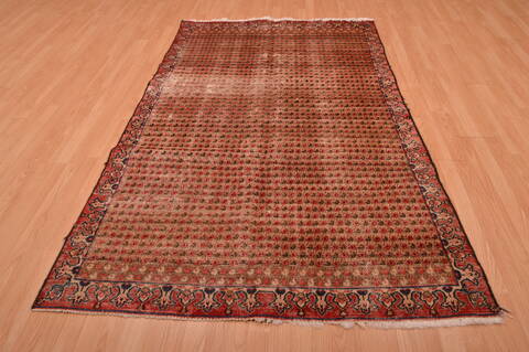Mussel Purple Hand Knotted 48 X 80  Area Rug 134-108981 Image 4