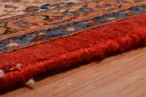 Yazd Green Hand Knotted 82 X 114  Area Rug 134-108985 Image 12