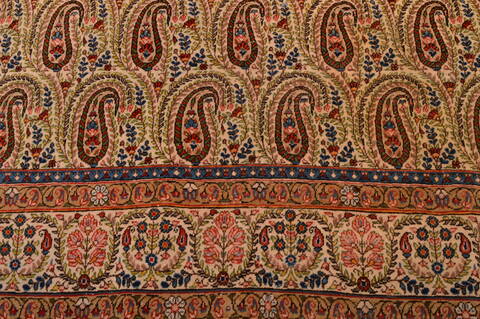 Yazd Green Hand Knotted 82 X 114  Area Rug 134-108985 Image 8