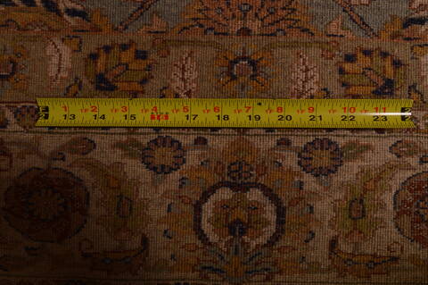 Modern Beige Square Hand Knotted 20 X 25  Area Rug 100-108988 Image 5