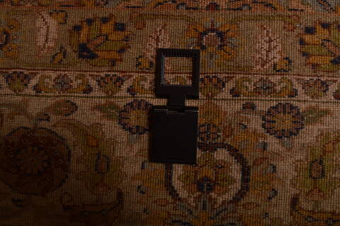 Modern Beige Square Hand Knotted 20 X 25  Area Rug 100-108988 Image 6