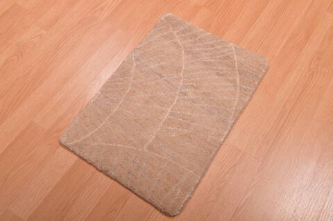 Modern Beige Hand Knotted 14 X 20  Area Rug 100-108990 Image 2