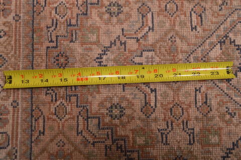 Indo-Persian Beige Square Hand Knotted 16 X 21  Area Rug 100-108993 Image 6