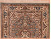 Indo-Persian Green Square Hand Knotted 16 X 21  Area Rug 100-108994 Thumb 0
