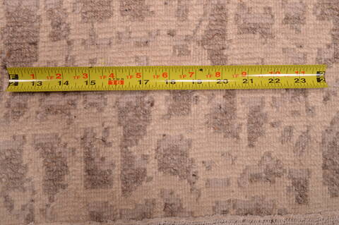 Modern Beige Hand Knotted 28 X 40  Area Rug 100-108996 Image 8