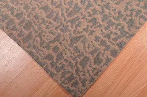 Modern Blue Hand Knotted 27 X 40  Area Rug 100-109001 Image 5