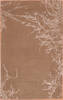 Modern Beige Hand Knotted 27 X 42  Area Rug 100-109005 Thumb 0