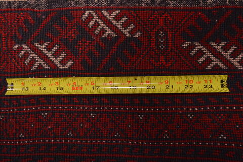 Khan Mohammadi Red Hand Knotted 98 X 128  Area Rug 100-109007 Image 2