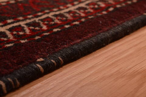 Khan Mohammadi Red Hand Knotted 68 X 106  Area Rug 100-109010 Image 11