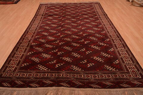 Khan Mohammadi Red Hand Knotted 68 X 106  Area Rug 100-109010 Image 6