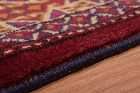 Baluch Red Hand Knotted 56 X 75  Area Rug 100-109015 Image 10