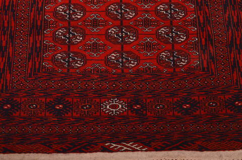 Khan Mohammadi Red Hand Knotted 40 X 59  Area Rug 100-109022 Image 10