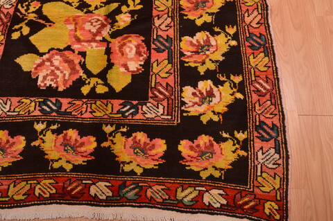 Armenian Blue Hand Knotted 47 X 81  Area Rug 100-109036 Image 7