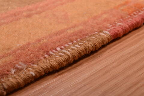 Daghestan Red Hand Knotted 48 X 92  Area Rug 100-109058 Image 13
