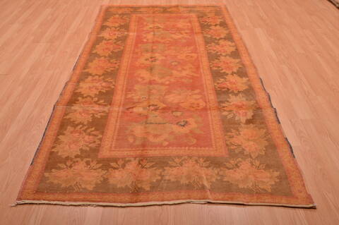 Daghestan Red Hand Knotted 48 X 92  Area Rug 100-109058 Image 1