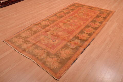 Daghestan Red Hand Knotted 48 X 92  Area Rug 100-109058 Image 2