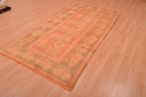 Daghestan Red Hand Knotted 48 X 92  Area Rug 100-109058 Image 5