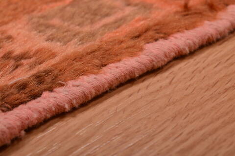 Daghestan Orange Hand Knotted 41 X 82  Area Rug 100-109062 Image 11