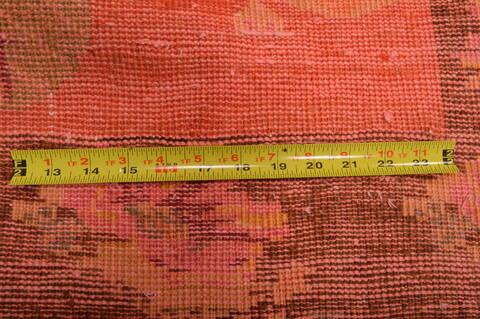 Daghestan Orange Hand Knotted 41 X 82  Area Rug 100-109062 Image 14