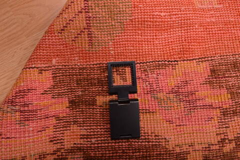 Daghestan Orange Hand Knotted 41 X 82  Area Rug 100-109062 Image 15