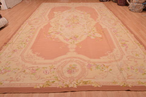 Kilim Orange Tapestry 104 X 160  Area Rug 100-109078 Image 4